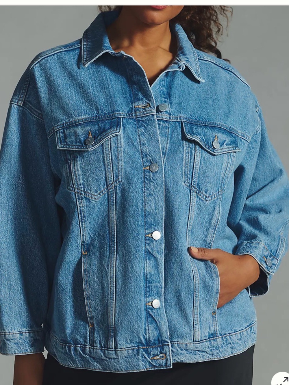 Anthropologie Pilcro Boyfriend Denim Jacket - Picture 7 of 13